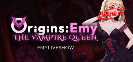 【AI生成/SLG/中文】艾米直播秀起源：吸血鬼女王艾米【PC/4.9G】EmyLiveShow Origins: Emy the Vampire Quee